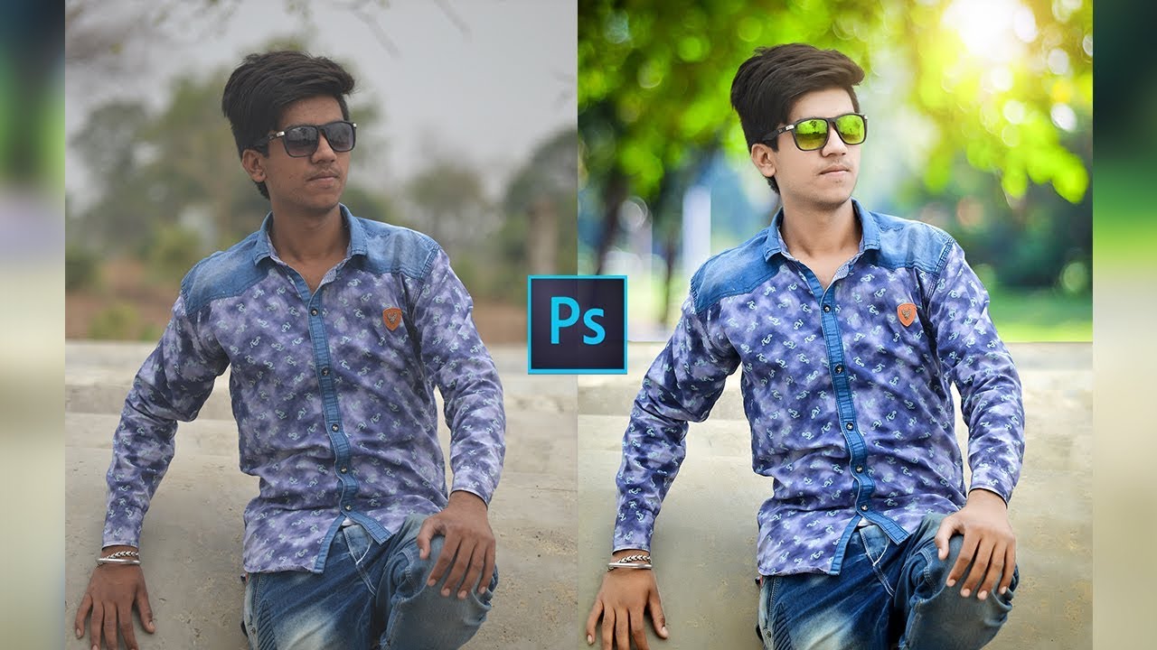Awesome photo editing in Photoshop Tutorial natural way 2018 - YouTube