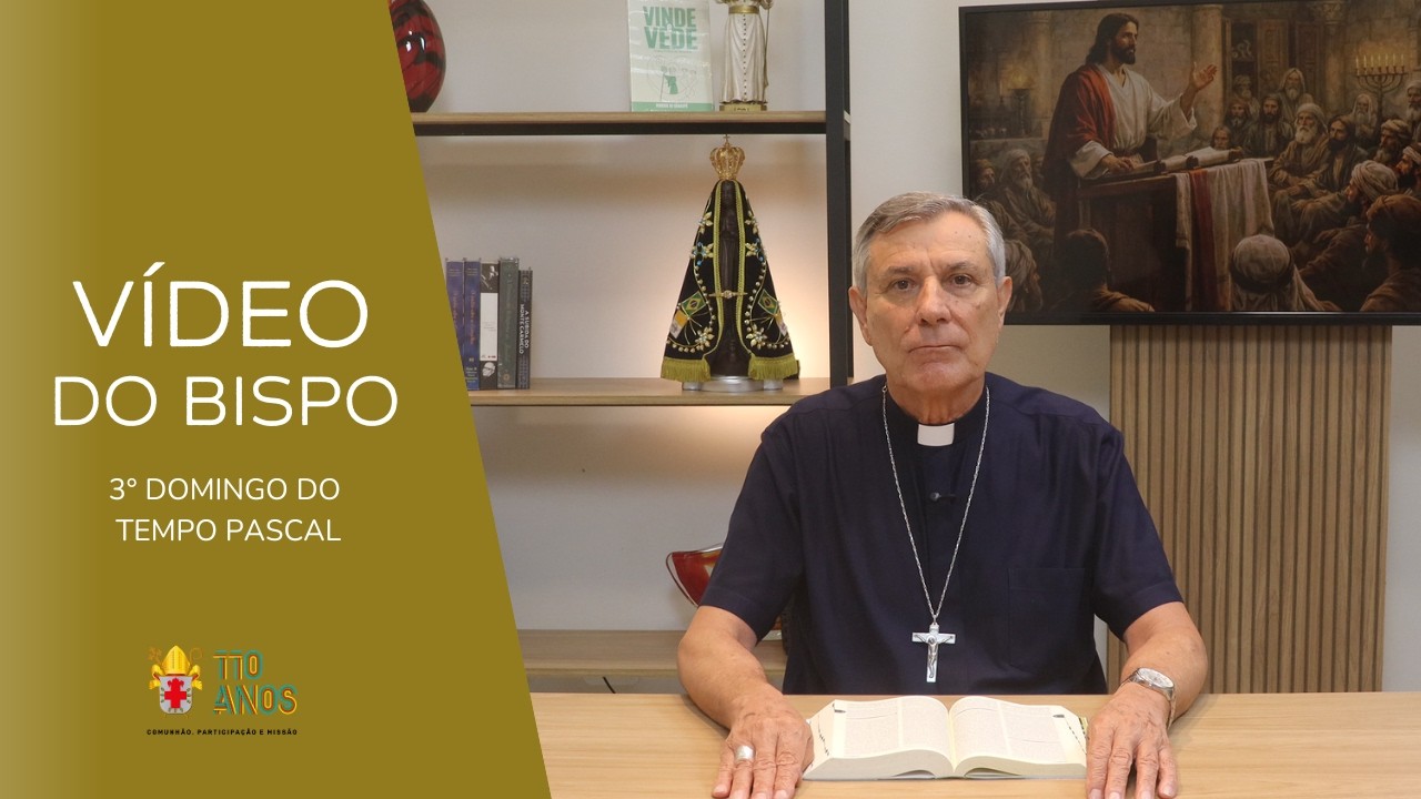 ✨ Liturgia do Final de Semana | Palavra que ilumina a vida ✨
Todos os sábados, nosso bispo dirige uma mensagem especial aos fiéis da Diocese de Guaxupé, ajudando-nos a compreender e viver a liturgia do final de semana à luz da Palavra de Deus.
Nesta reflexão, somos convidados a acolher o Evangelho, fortalecer a fé e renovar nosso compromisso com Cristo no dia a dia. Que esta mensagem inspire seu coração, ilumine suas escolhas e fortaleça sua caminhada cristã.
🙏 Assista, reze conosco e partilhe esta mensagem com sua família e comunidade.
📖 Diocese de Guaxupé – caminhando na fé e na missão.
📲 Acompanhe nossas redes sociais: @diocesedeguaxupe