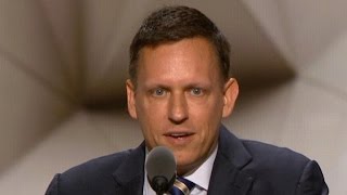 Entrepreneur Peter Thiel speaks to RNC
