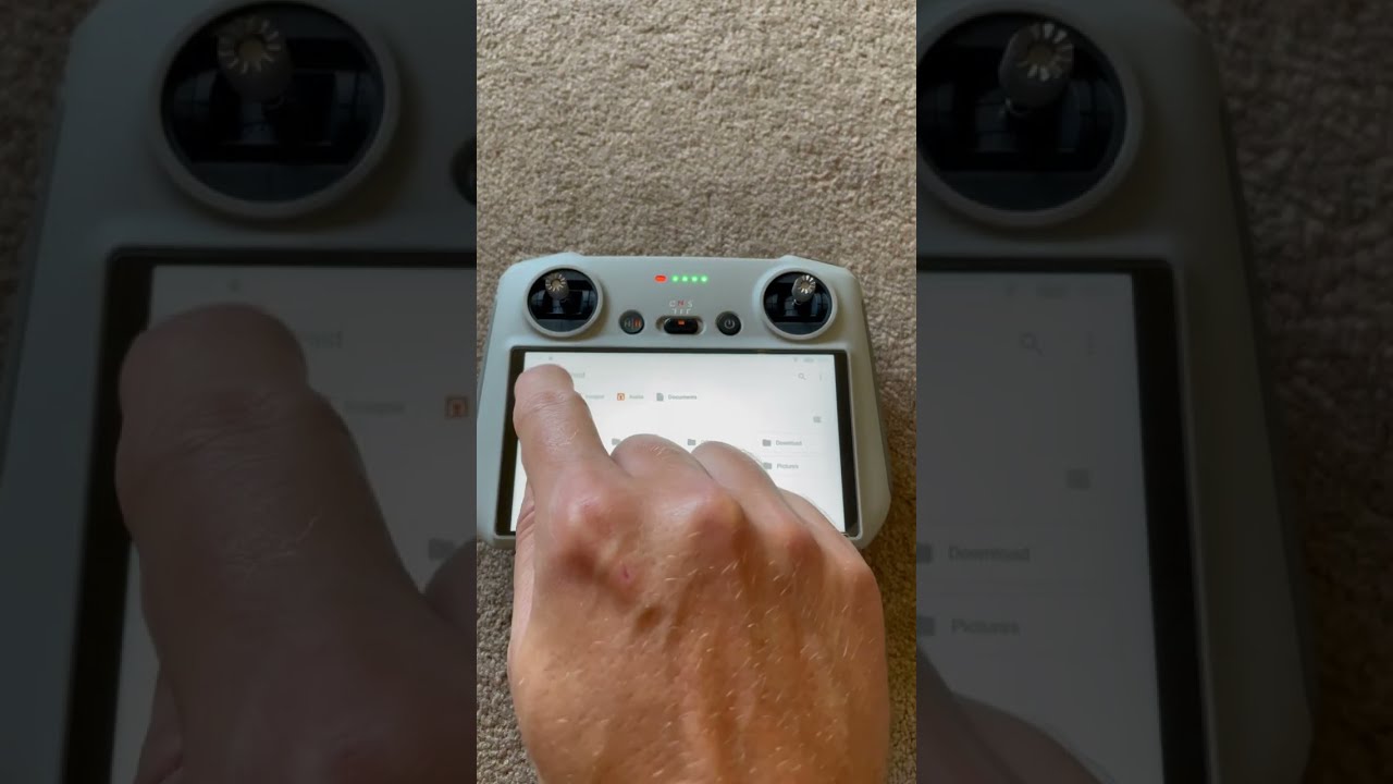 A Simple Way To Access View The Videos And Pictures On DJI RC Controller Mini 3 Pro Drone