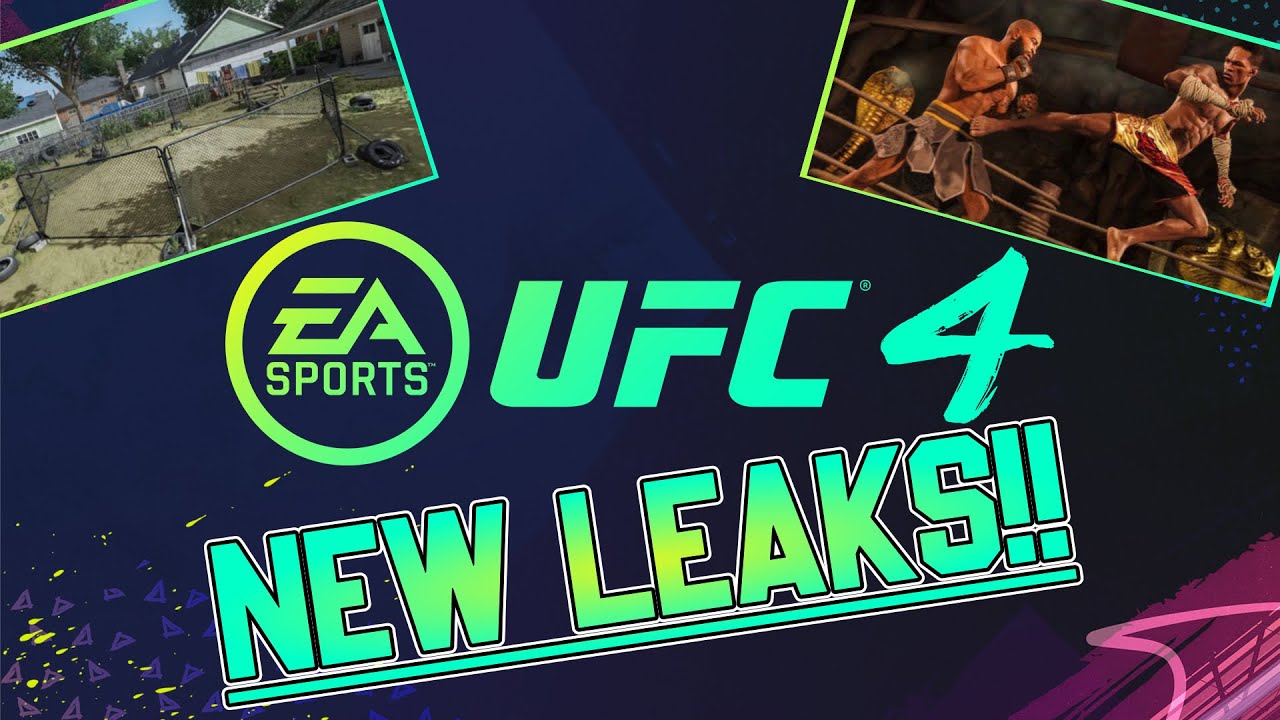 EA SPORTS UFC 4 Officially Revealed With UFC Middleweight ...