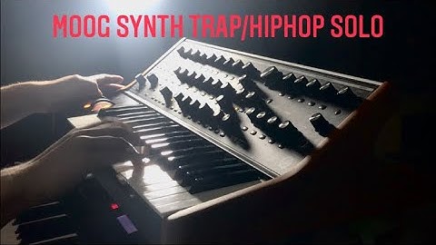 Fat Analog Moog Synth Trap Solo