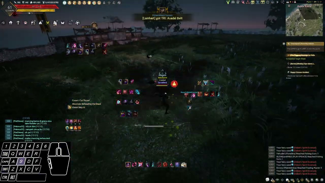 Ninja awakening movement BDO [Black Desert Online]