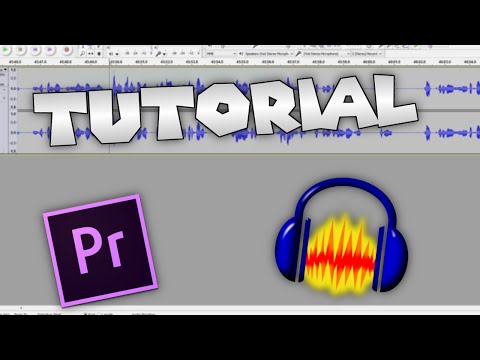 Audio Editing Tutorial - Audacity Through to Premiere Pro