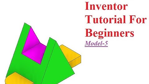 Autodesk Inventor Tutorial For Beginners Model-5,#designbeast