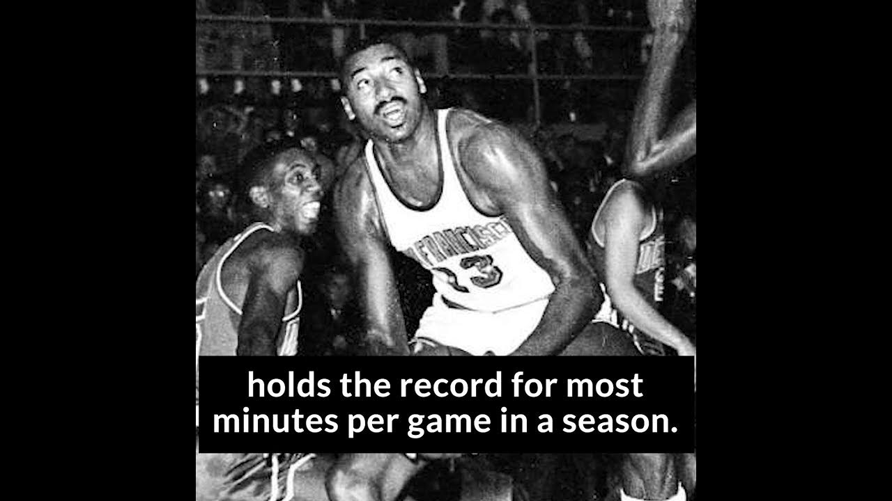 NBA most minutes per game ⏲🏀 nba YouTube