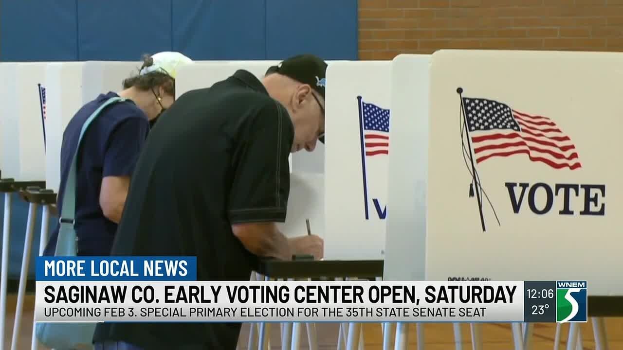 Saginaw County Early voting starts this weekend