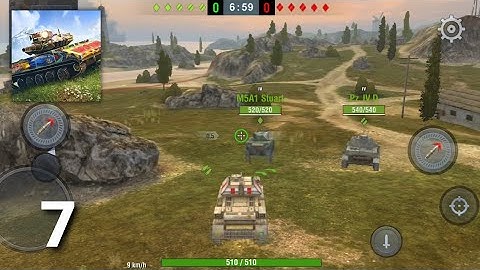 World of Tanks BLITZ - Online PVP Gameplay Walkthrough Part 7 (ios Android)