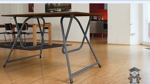 Creating T Clamp|Modeling & Reverse Engineering a Foldable Table in Catia V5