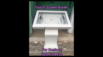 Touch Screen Kiosk Enclosure | Custom Metal Body for Interactive Display | Newton Sky5 Pan India 