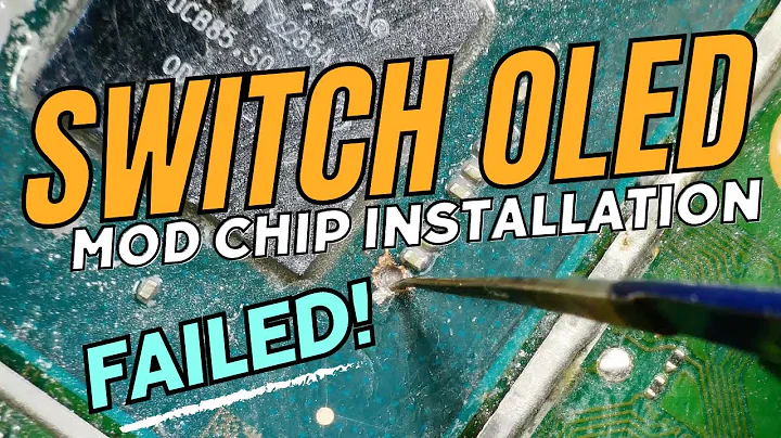 Epic Fail: Botched Mod Installation on Nintendo Switch OLED