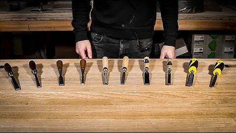 Veritas vs. Lie-Nielsen vs. Kirschen vs. Rider Beitels | Gereedschapsduel #8