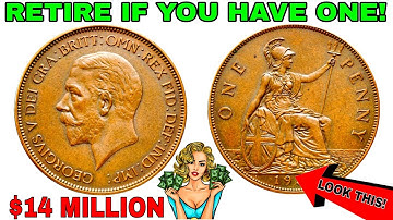 Don’t Ignore These Pennies 5 Most Expensive UK 1 Penny Coins That Could Make You Rich in Dollars!