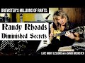 Randy rhoads diminished secrets