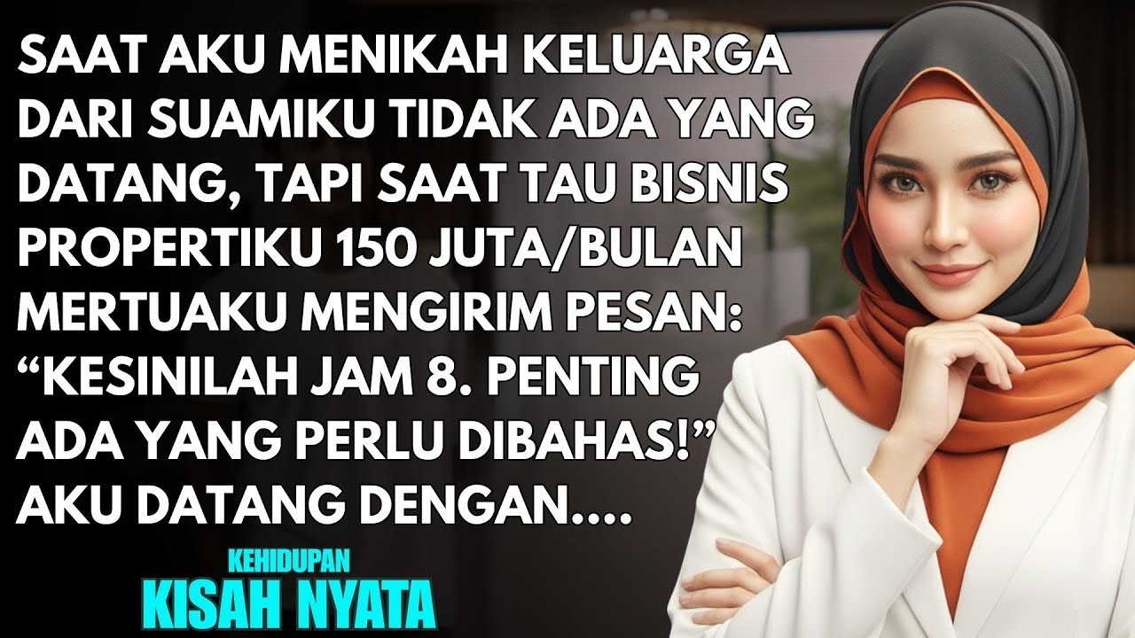 SAAT TAHU PENGHASILANKU 150JT MERTUA YANG JAHAT LANGSUNG MENGHUBUNGIKU - KUSIAPKAN KEJUTAN DENGAN...