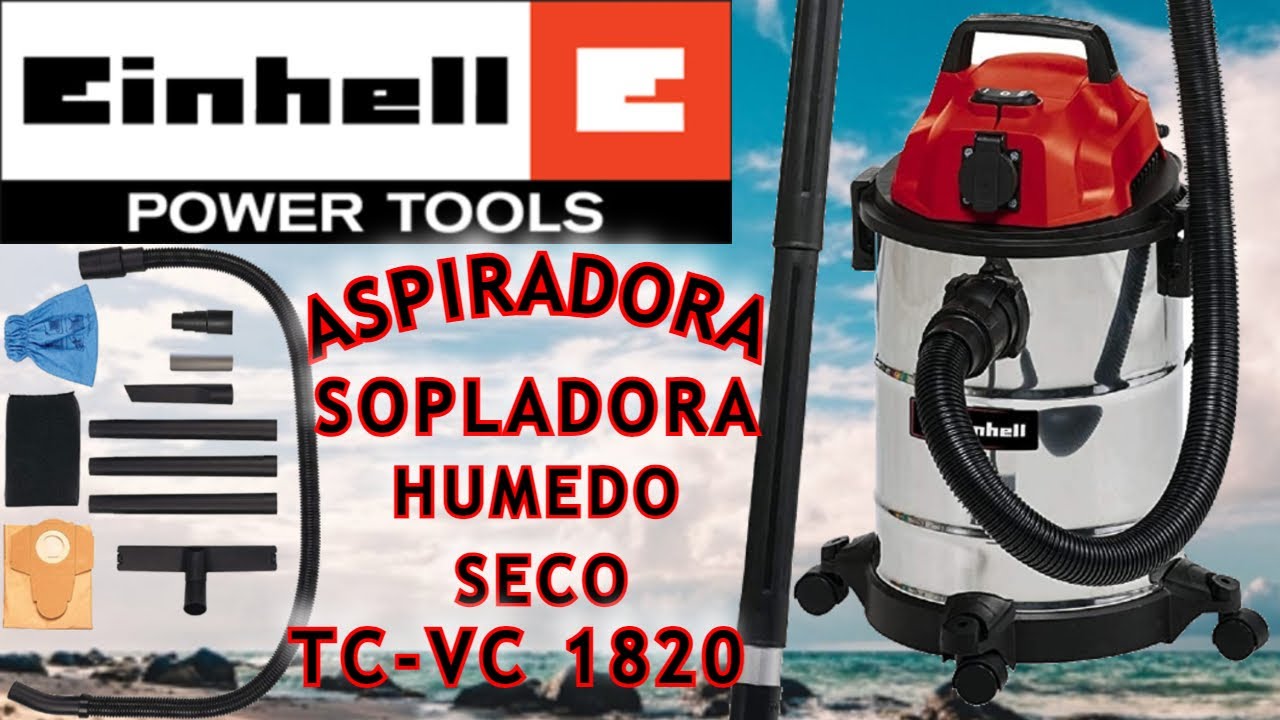 Einhell TC-VC 1820 S Aspirador Seco/Húmedo 1250W