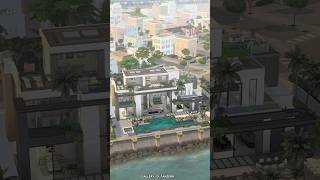 Check out this ULTRA Modern Family Mansion in the Sims 4 #sims4 #sims4build #sims4update