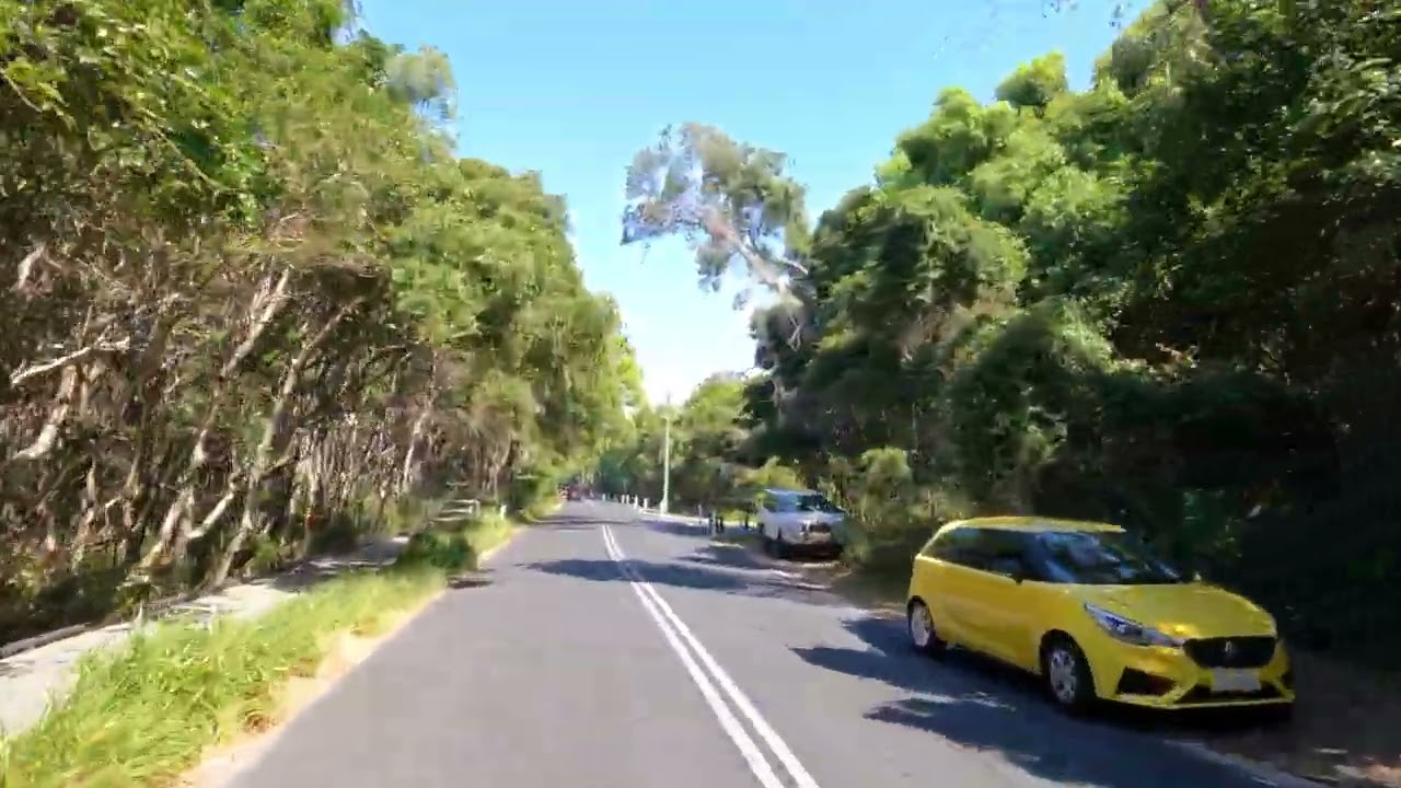 Coffs Harbour Beach Drive in 4K | Scenic Coastal Route in NSW, Australia