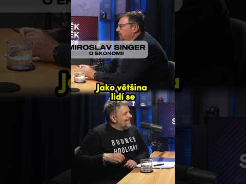 "Většina lidí ekonomii nerozumí!"