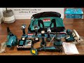 Makita XT801X1 Combo Kit - unboxing