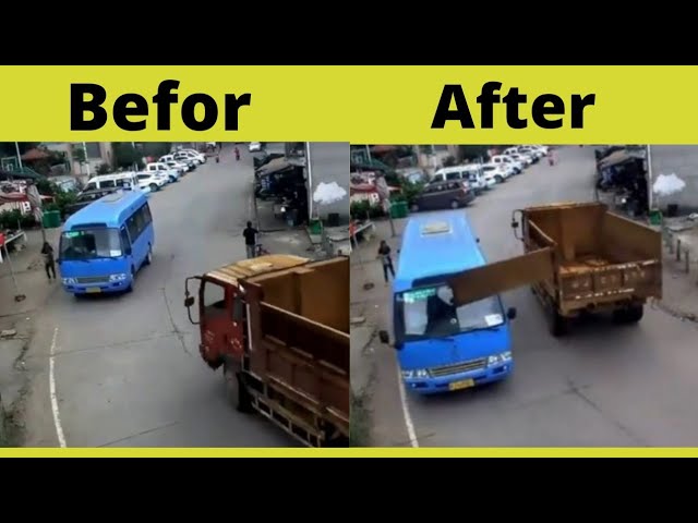 🤔🤔before Vs after😝😝 / bus and truck /viral video /daily Dose of net / class=