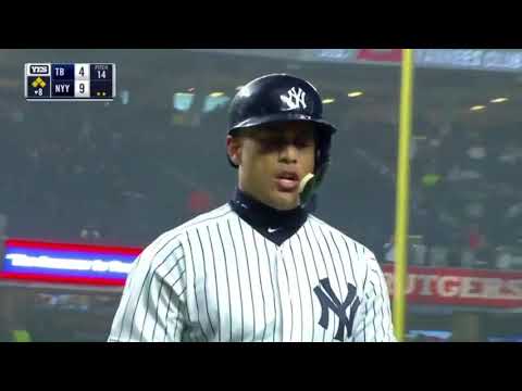 Giancarlo Stanton es abucheado luego de recibir 5 ponches en el Yankee Stadium