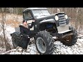 WINTER MUD TRUCK OFF-ROADING ( We Got Stuck )