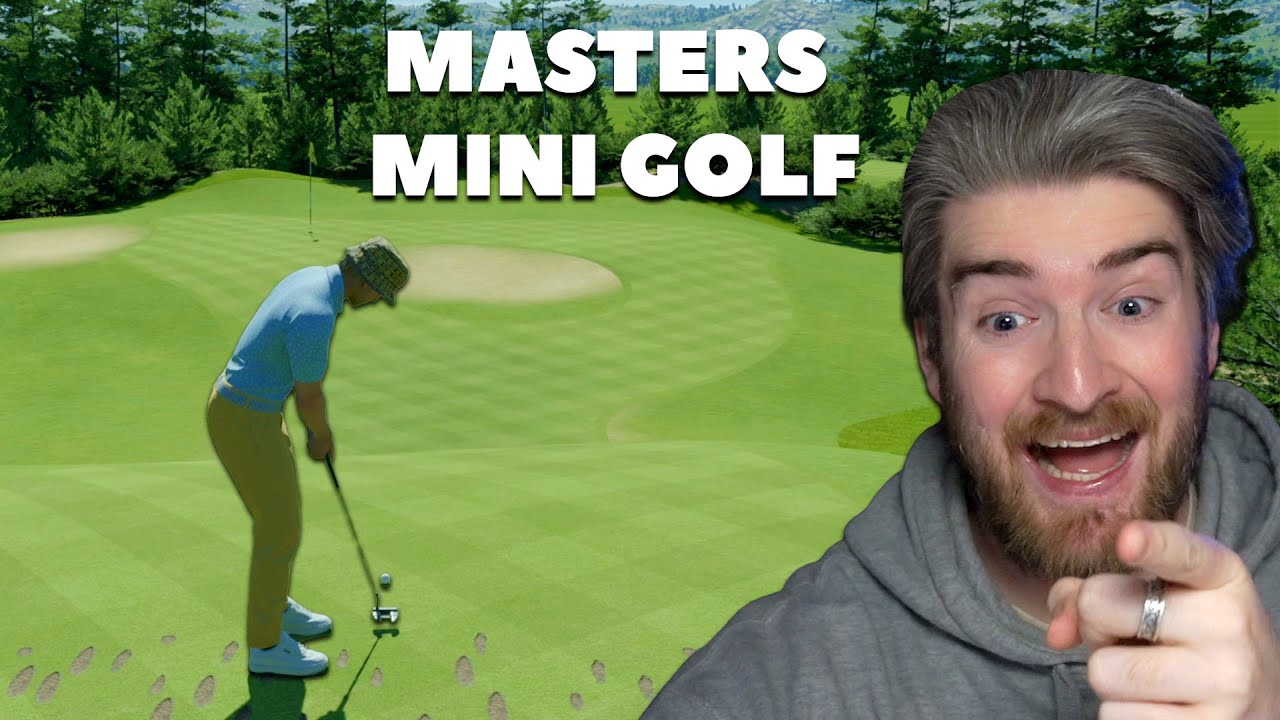 I Forced Alex To Play Mini Golf At The Masters | PGA Tour 2K25