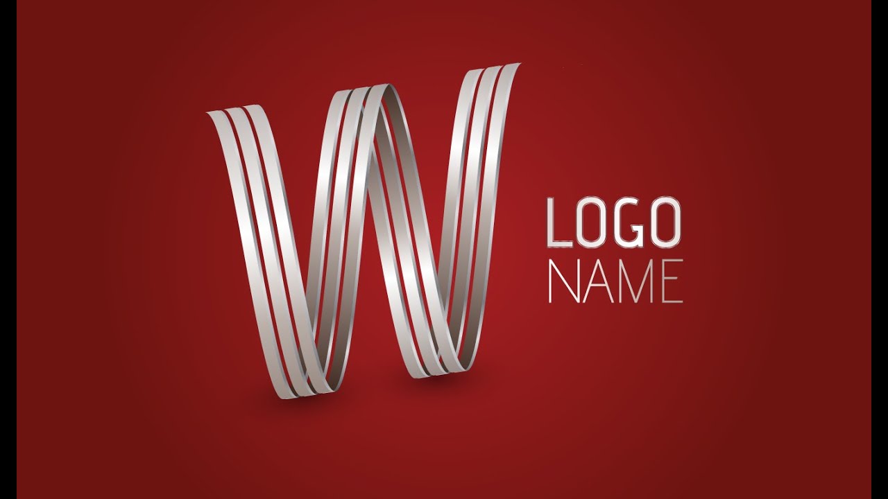 Adobe Illustrator Cc | 3D Logo Design Tutorial (Letter W) - Youtube