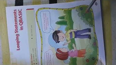 Class-7, computer, ch-4 looping statements in Q BASIC