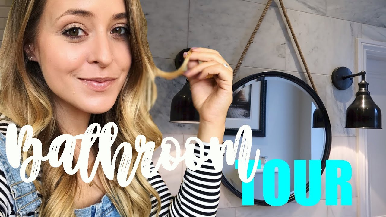 HOME Tour NEW BATHROOMS! Fleur De Force YouTube