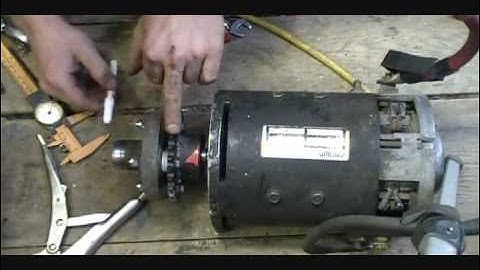 1961 Cushman Truckster EV conversion LiFeP04 - Part 2 Motor coupling