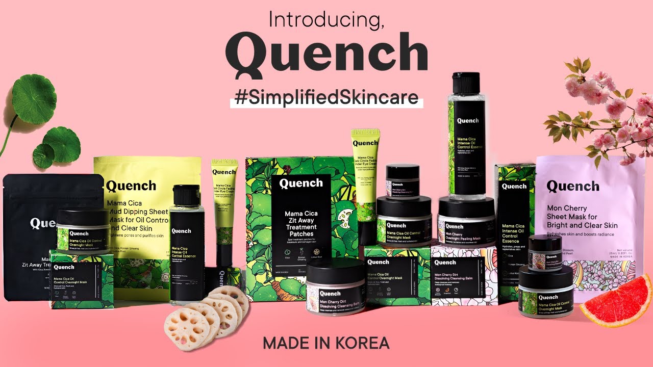 New Launch Alert | Korean Skincare | Made In Korea | Skincare Range | Quench Botanics