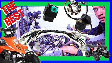 HOW TO: Install Wiring Harness Chinese 125cc ATV + Electric Start