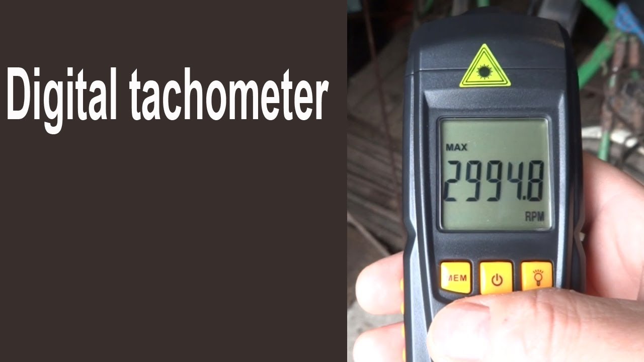 Digital TACHOMETER FROM CHINA YouTube
