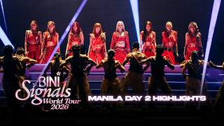 Bini Signals World Tour 2026 - Manila Day 2 Highlights