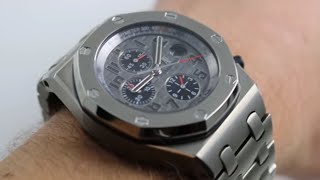 Audemars Piguet Royal Oak Offshore Chronograph Ref. 26170TI.OO.1000TI.01 Watch Review