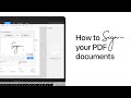 How to sign a PDF on Mac