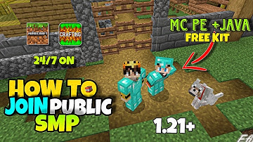 New Public Smp Join | Crafting and building smp 24/7 ..