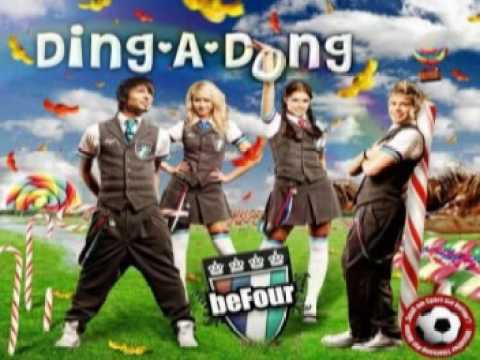 beFour -  Ding-A-Dong  (mit Songtexte)