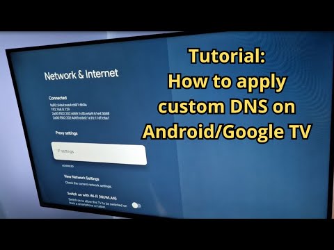 How to Change DNS on Google TV or Android TV - Quick & Easy Tutorial