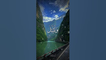 [ الآية ٨ من سورة #المزمل ]#محمد_صديق_المنشاوي