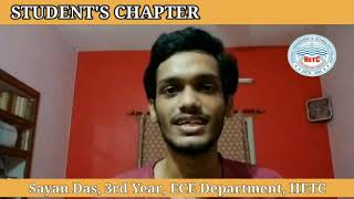 HETC Student's Chapter-Sayan  Das|ECE|3rd Year|HETC|MAKAUT