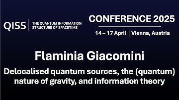 Flaminia Giacomini - Delocalised quantum sources - QISS 2025 Conference
