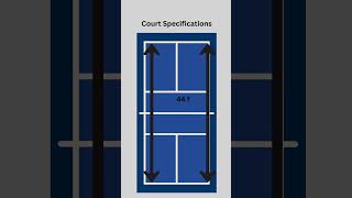 Pickleball Court Specs Explained! 🏓 | Pickleball660 #pickleball #pickleballtips #pickleballbasics