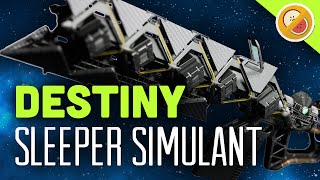 DESTINY Sleeper Simulant Fully Upgraded Exotic Fusion Rifle Review (The Taken King Exotic)