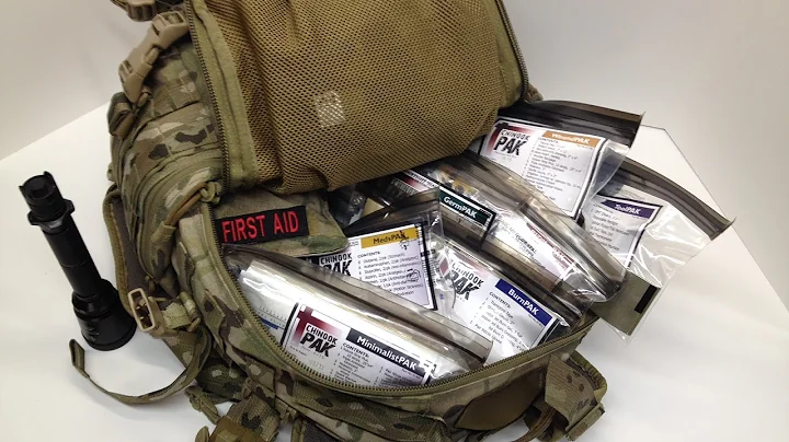 Personal Aid Kit PAK -- Chinook Medical's Lightweight Modular First Aid System by 20DollarBandit