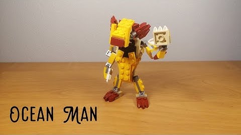 Lego 31112 alternate build Ocean Man