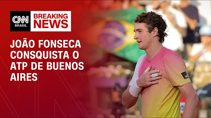 João Fonseca conquista o ATP de Buenos Aires | AGORA CNN