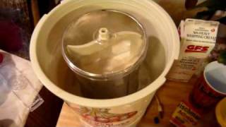 Making Home Made Ice Cream